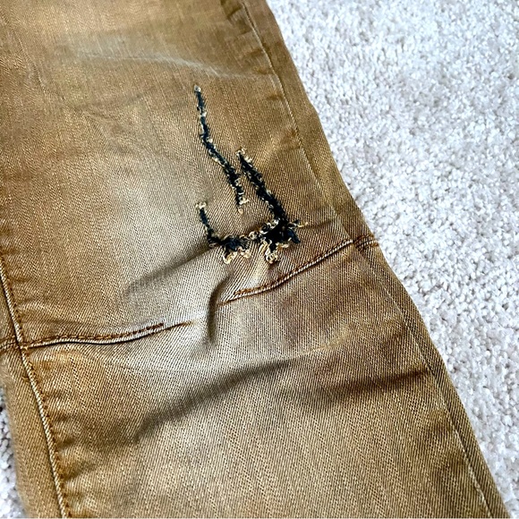 Zara tan denim men’s 31 workwear style - Picture 6 of 9